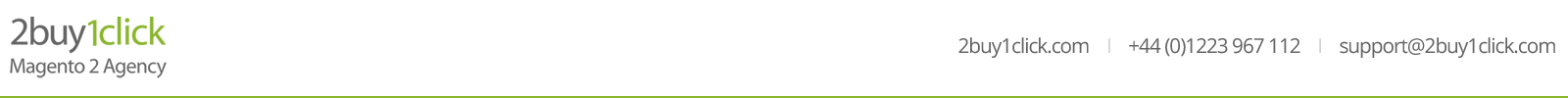 2buy1click Magento Agency