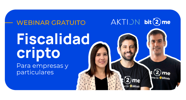 Webinar Fiscalidad Cripto Bit2Me