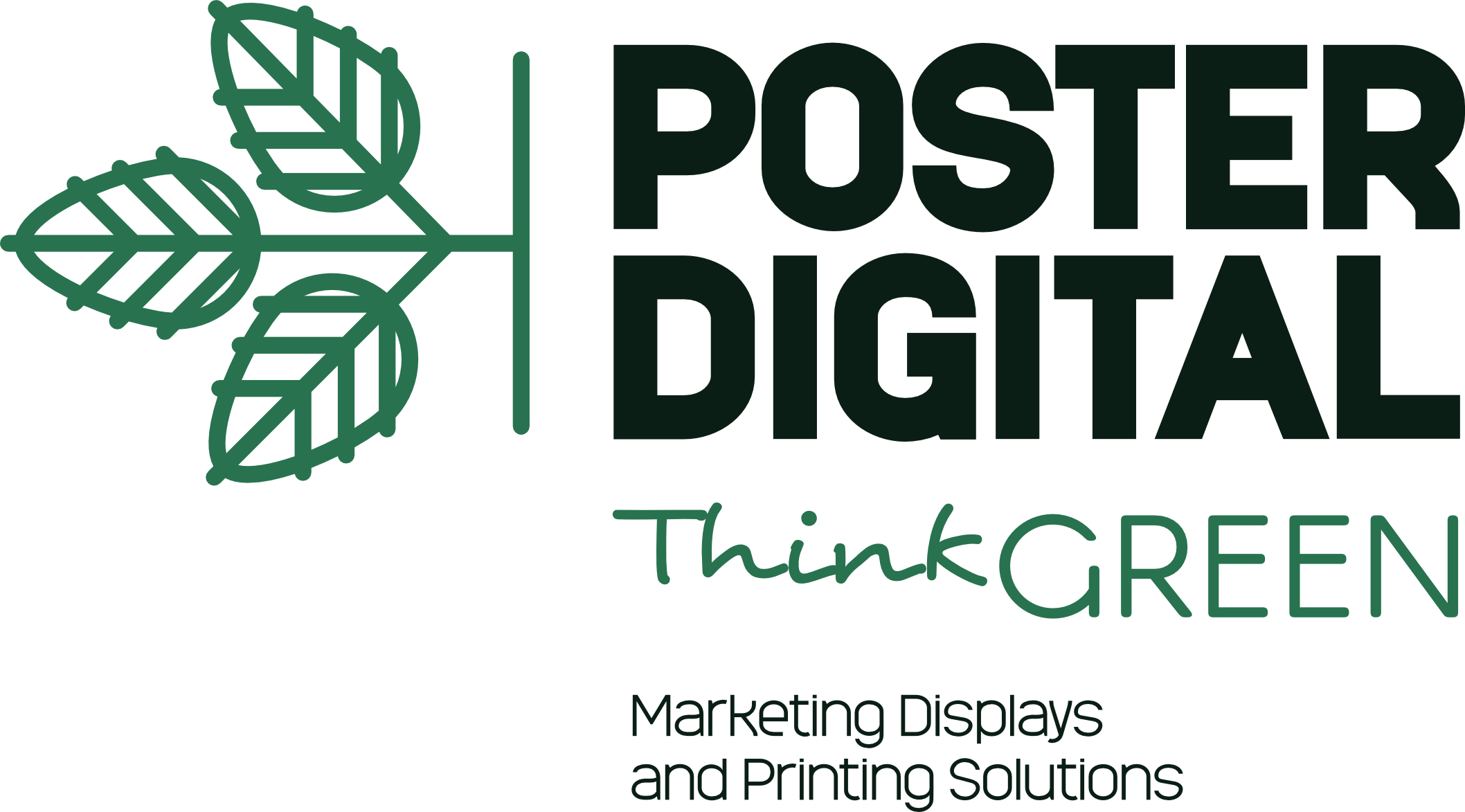 Logotipo a cores da Poster Digital
