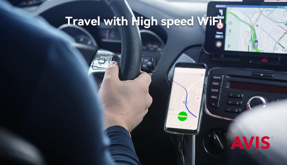 travel with high speed WiFi