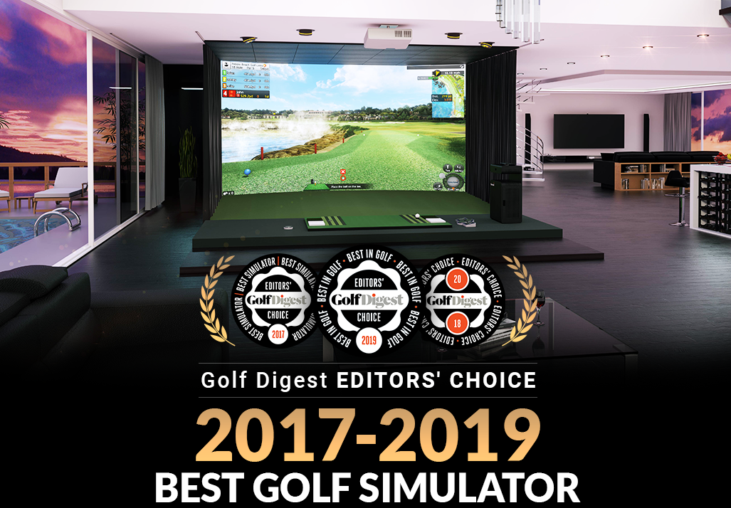 Golfzon wins Golf Digest Editors' Choice 2017-2019