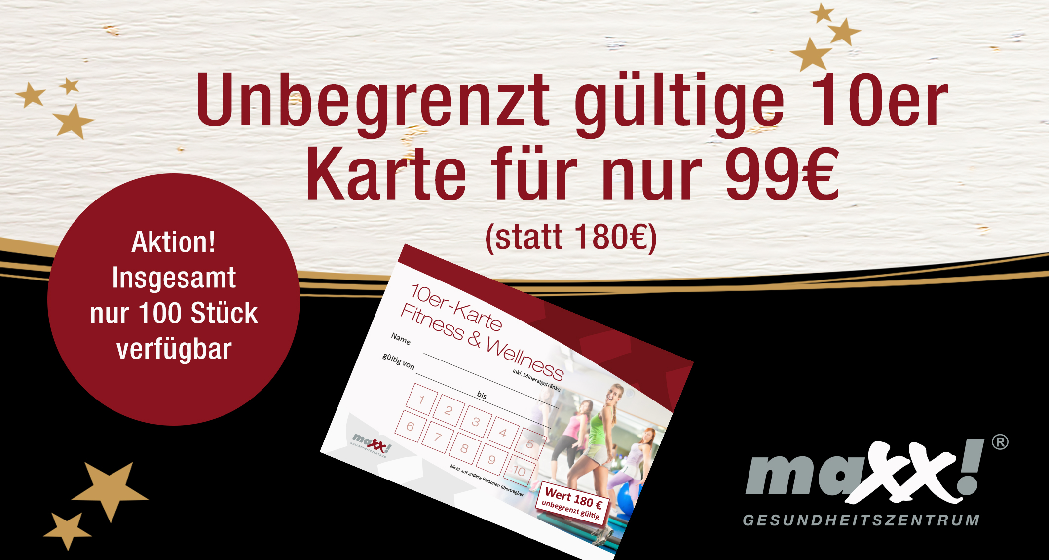 maxx! Gesundheitszentrum 10erKarte