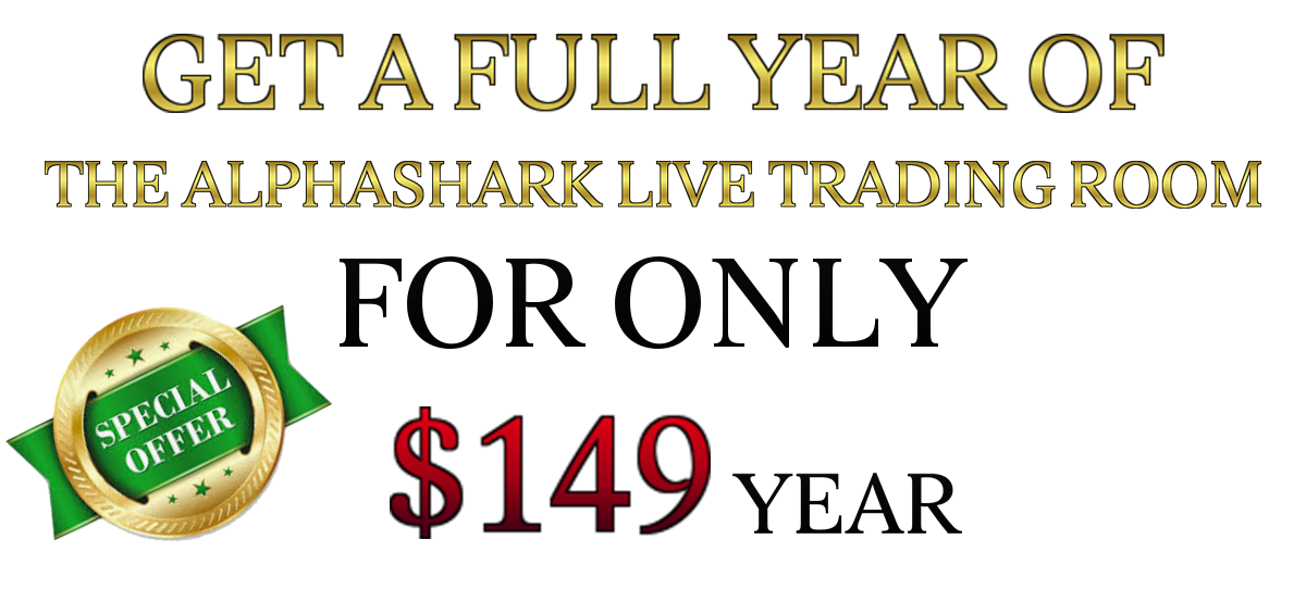 AlphaShark Live Trading Room Special Offer