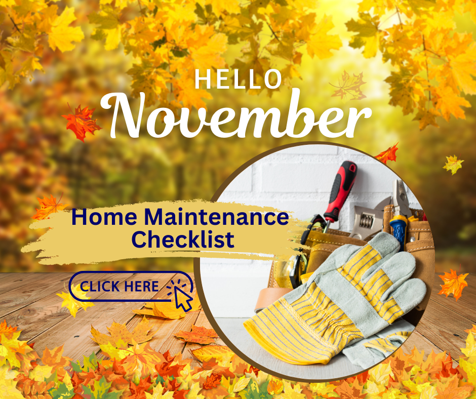 November Home Maintenance Checklist