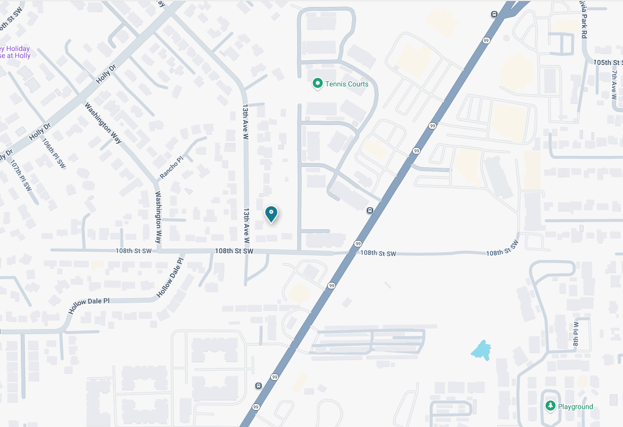 MAP - 1211 108th Street SW, Everett, WA 98204