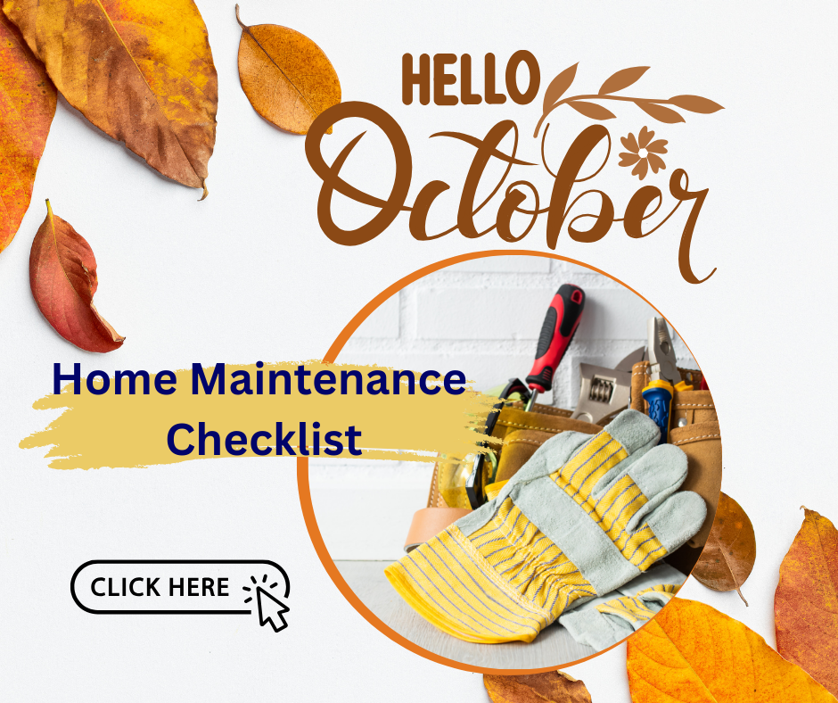 October Home Maintenance Checklist