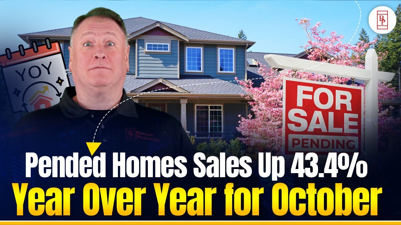 Pended Homes Sales Up 43.4% Year Over Year for October