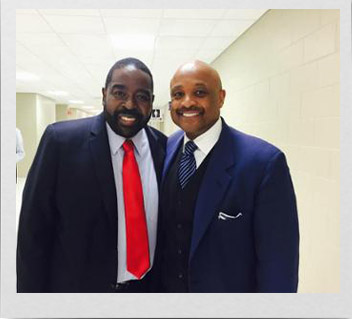 Dr. Willie Jolley and Les Brown
