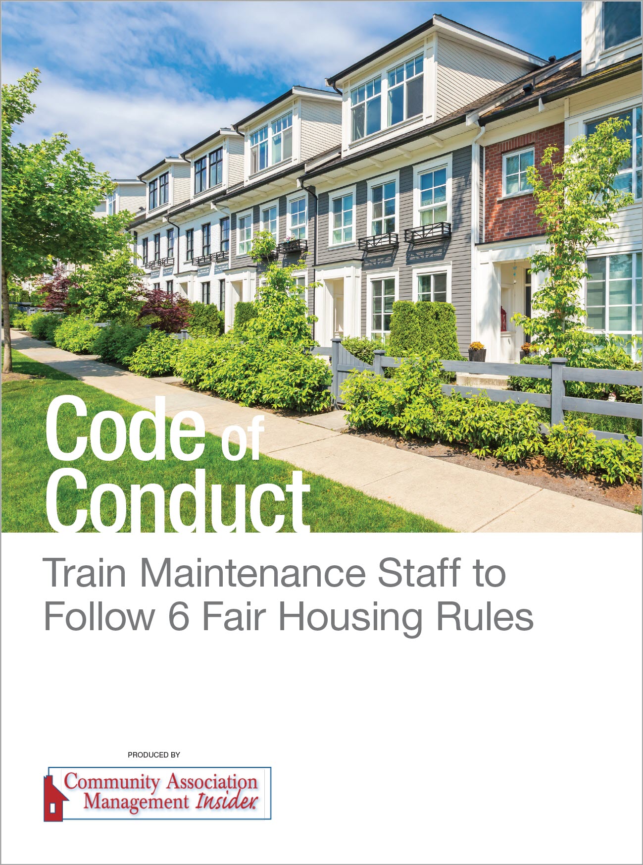 Cover image - Code of Conduct: 6 Fair Housing Rules for Maintenance Staff
