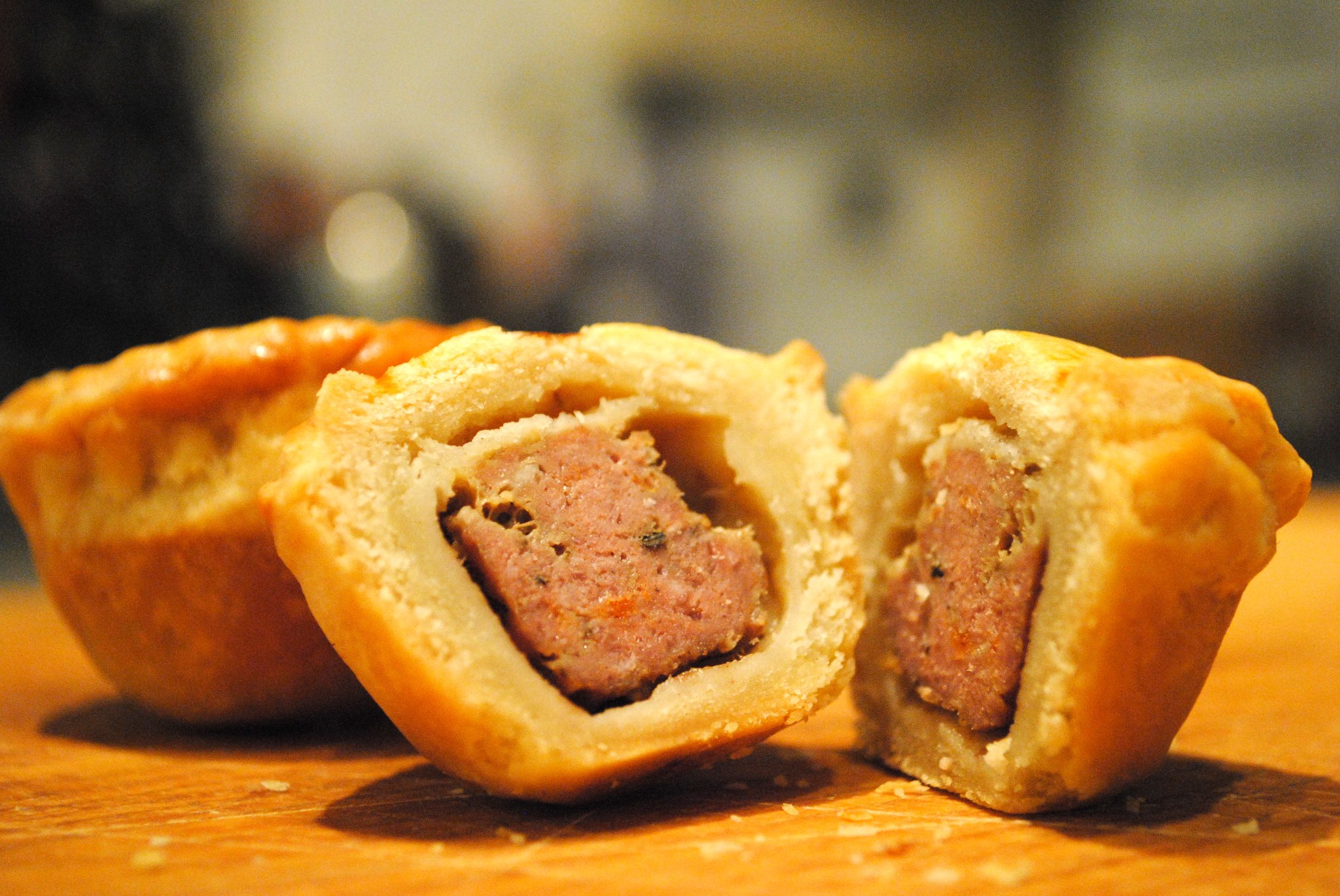 Mini pork pies