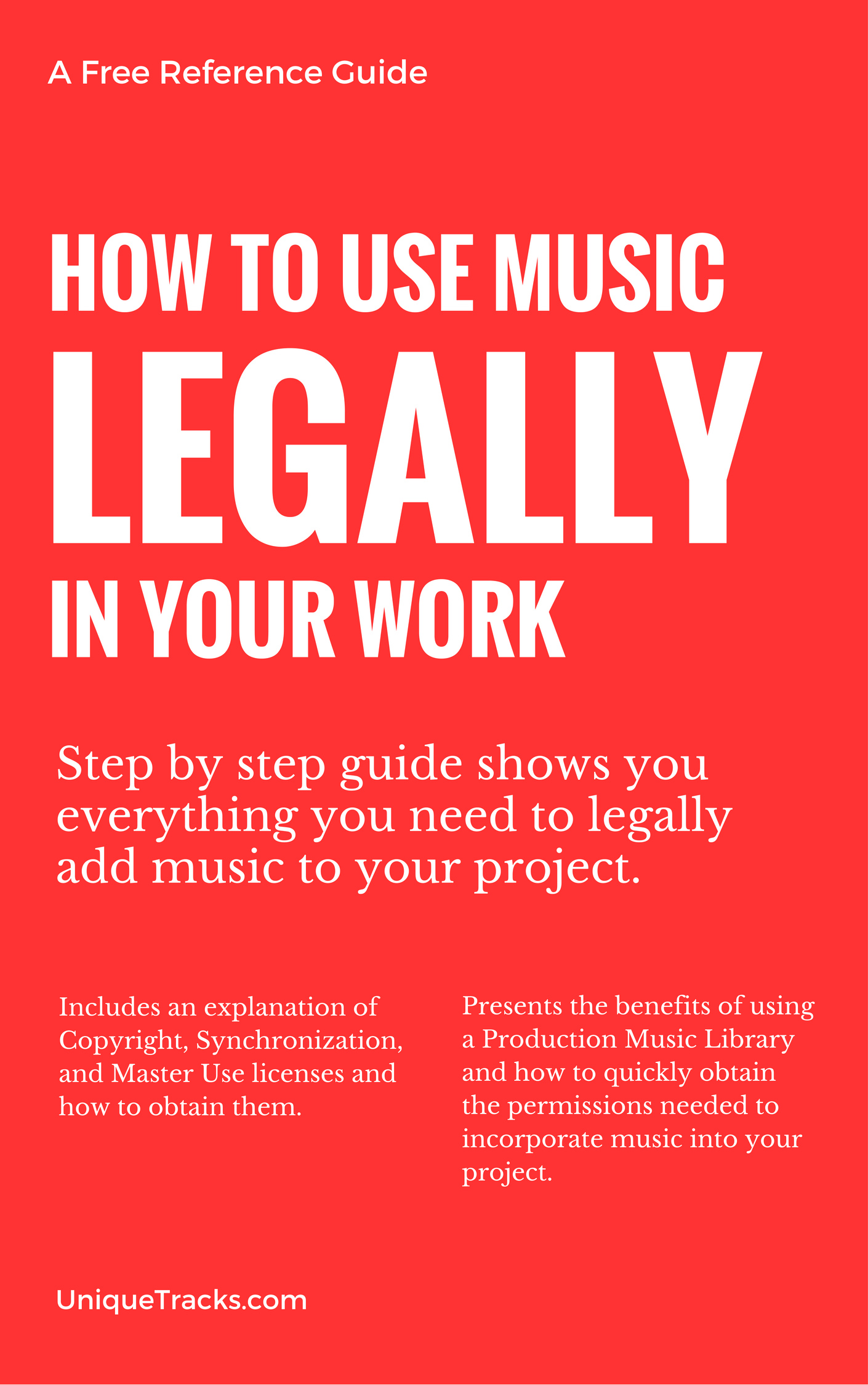 How To Use Music Legally In Your Work
