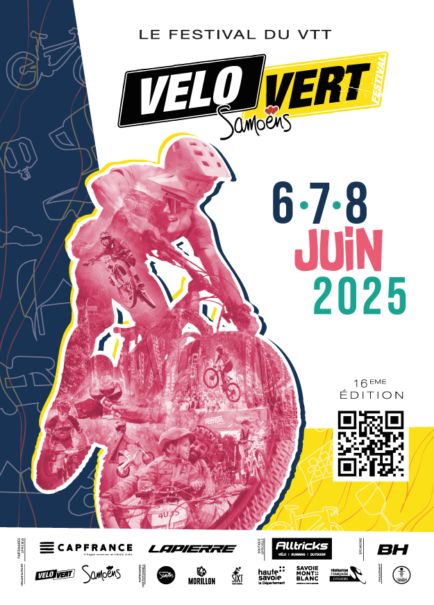 affiche officielle  Vélo Vert Festival 2024