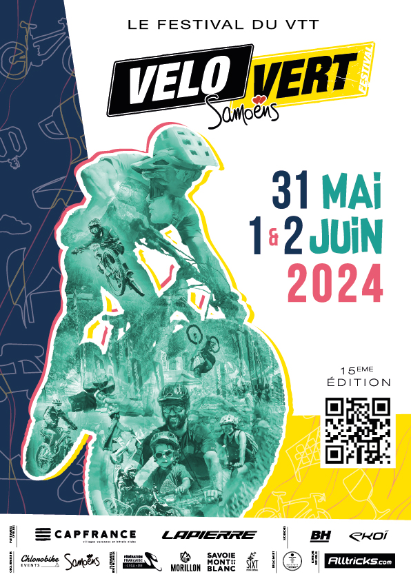 Affiche Vélo Vert Festival 2024