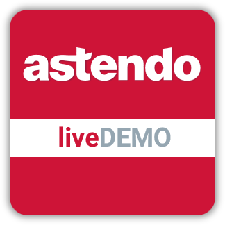 astendo Button für LiveDEMO