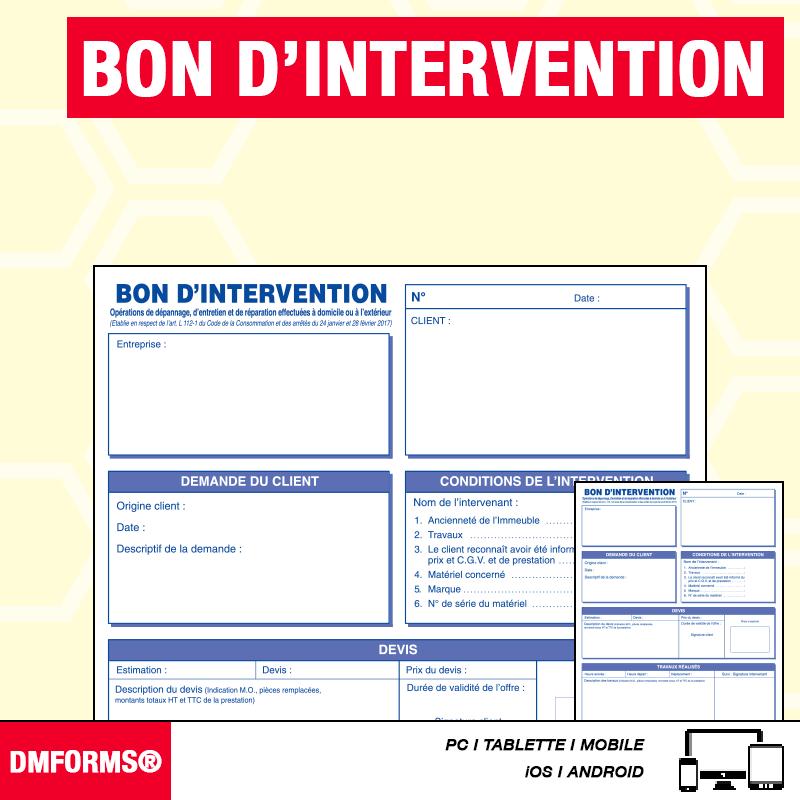 Bon d'Intervention