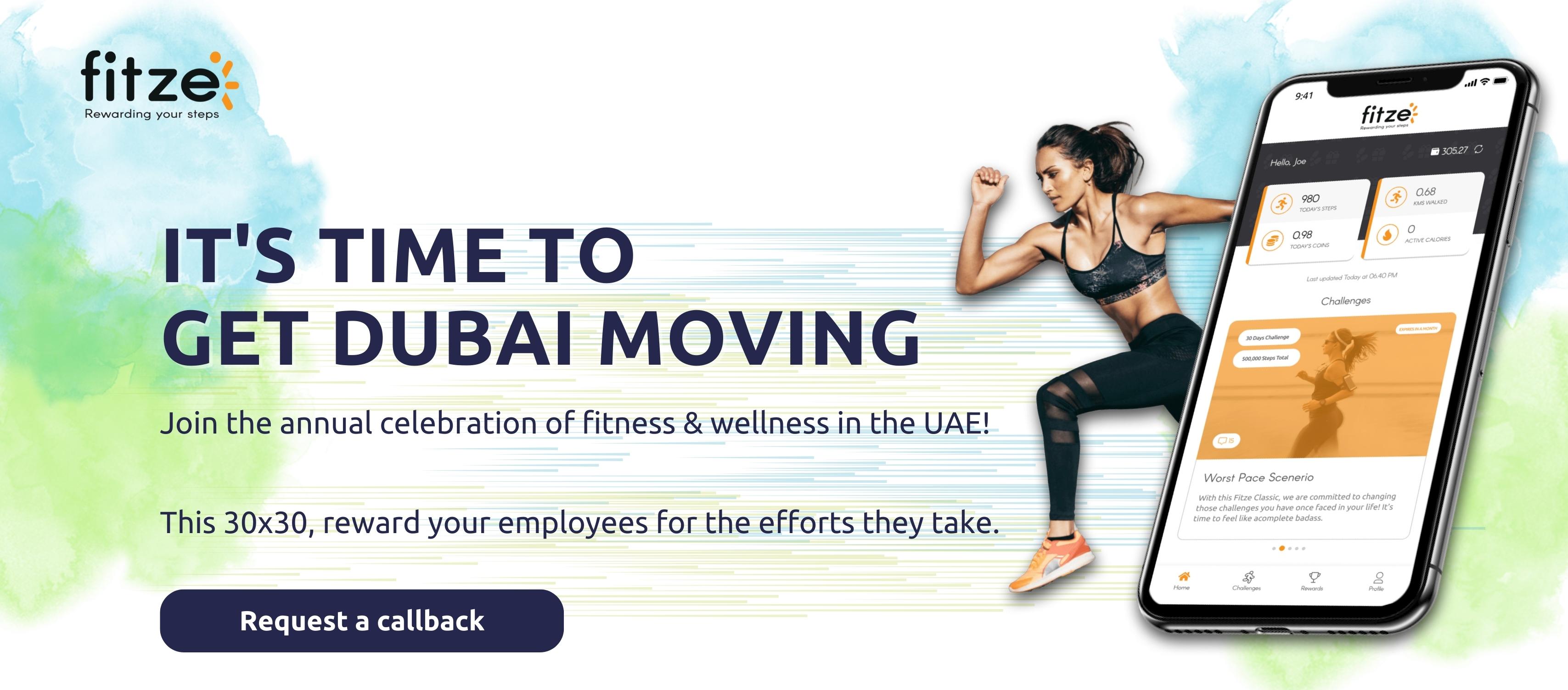 It's time to get Dubai moving.