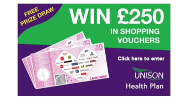 UNISON Free Prize Draw