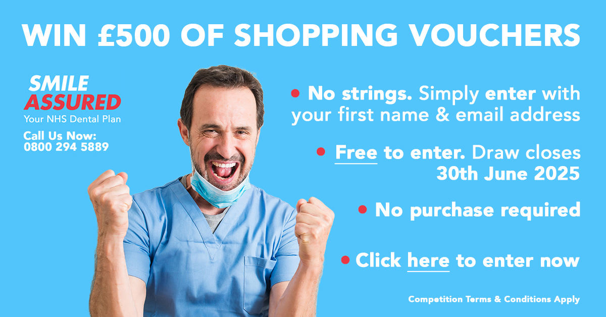 Enter The Smile Assured £500 Free Prize Draw Today