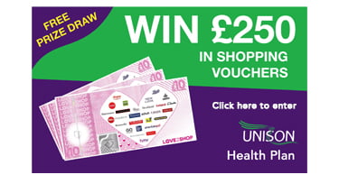 UNISON Free Prize Draw