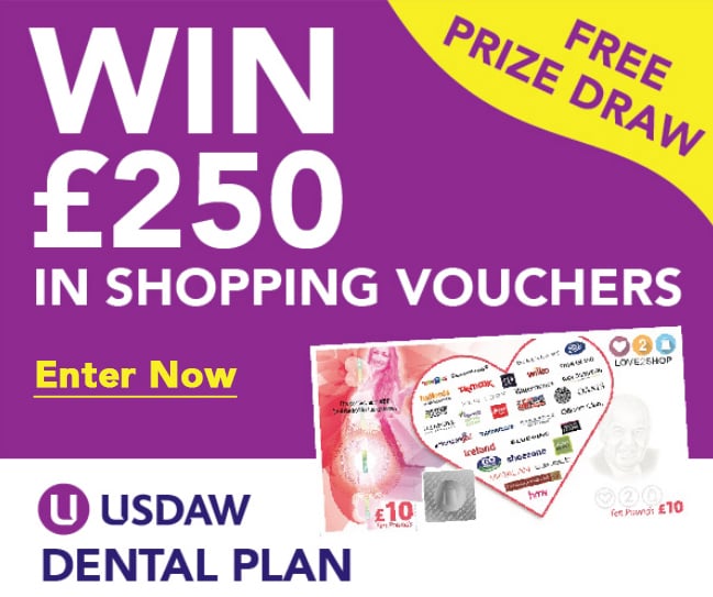 Usdaw £250 Free Prize Draw