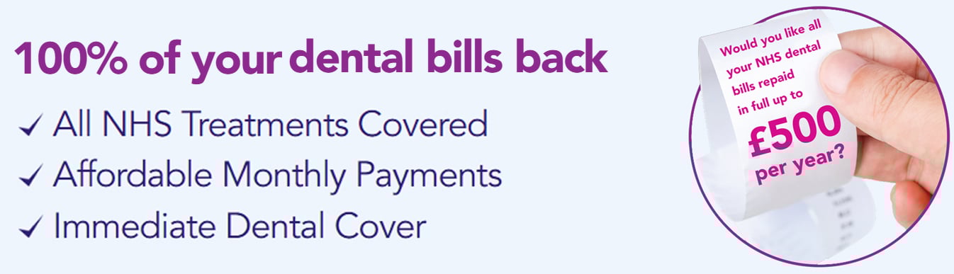 100% of your dental bills back