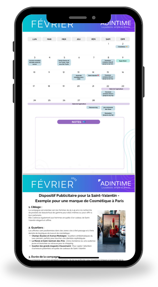 Calendrier Marketing 2024