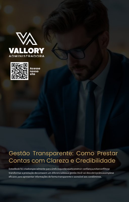 Capa do eBook Gestão Transparente: Como Prestar Contas com Clareza e Credibilidade