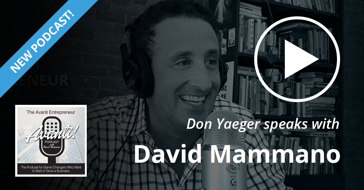 Don Yaeger speaks with David Mammano